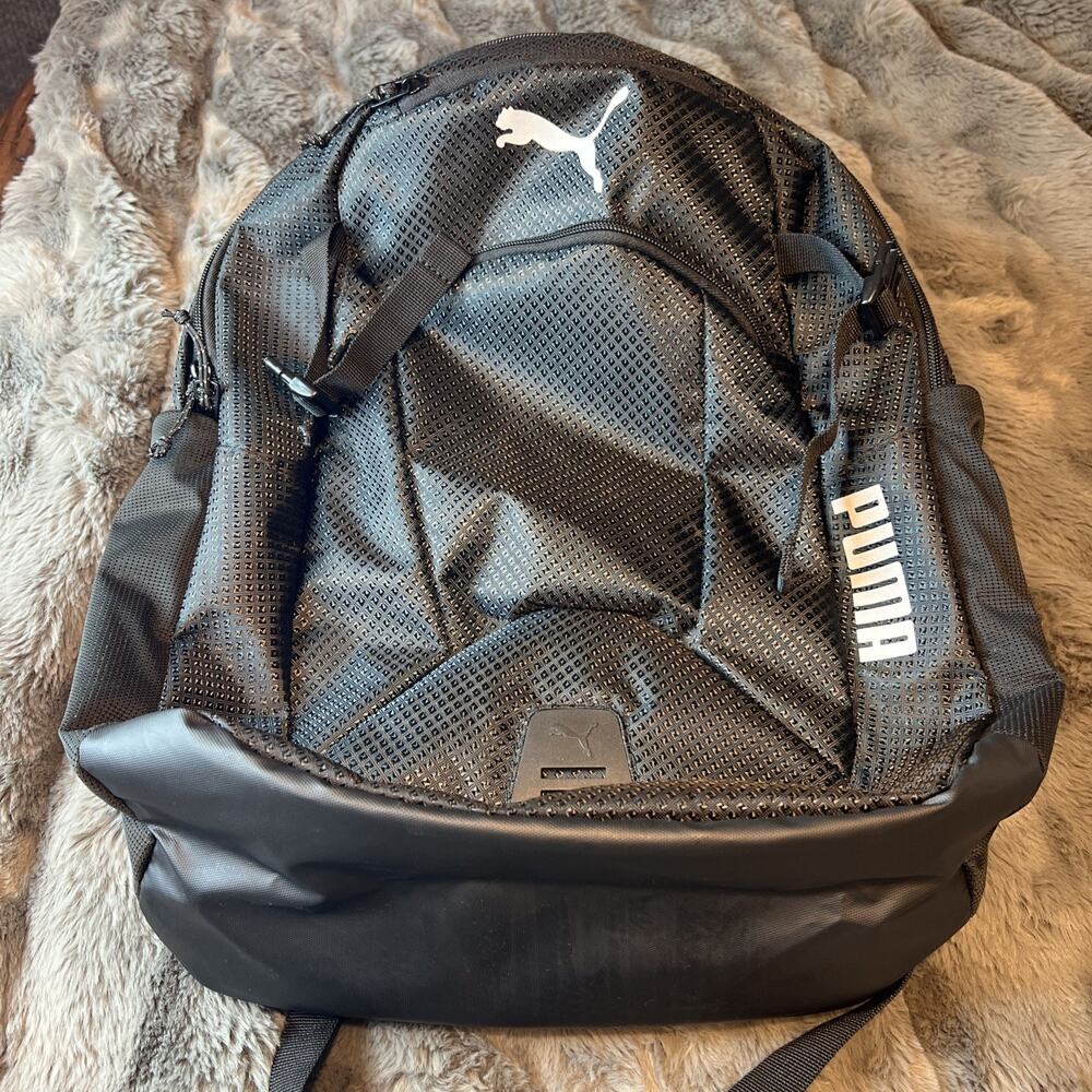 Puma Challenger Backpack Black Multiple Pockets L… - image 1